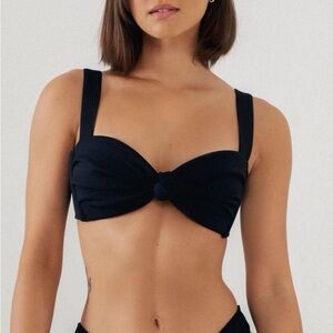 Montce Ribbed Bikini Top